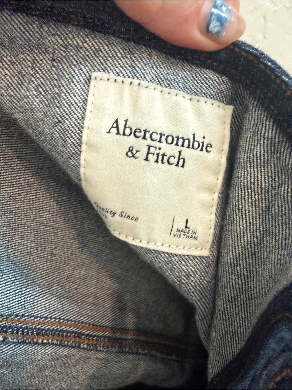 Abercrombie & Fitch Barrel Halter Overall Jumpsuit - Picture 6 of 6